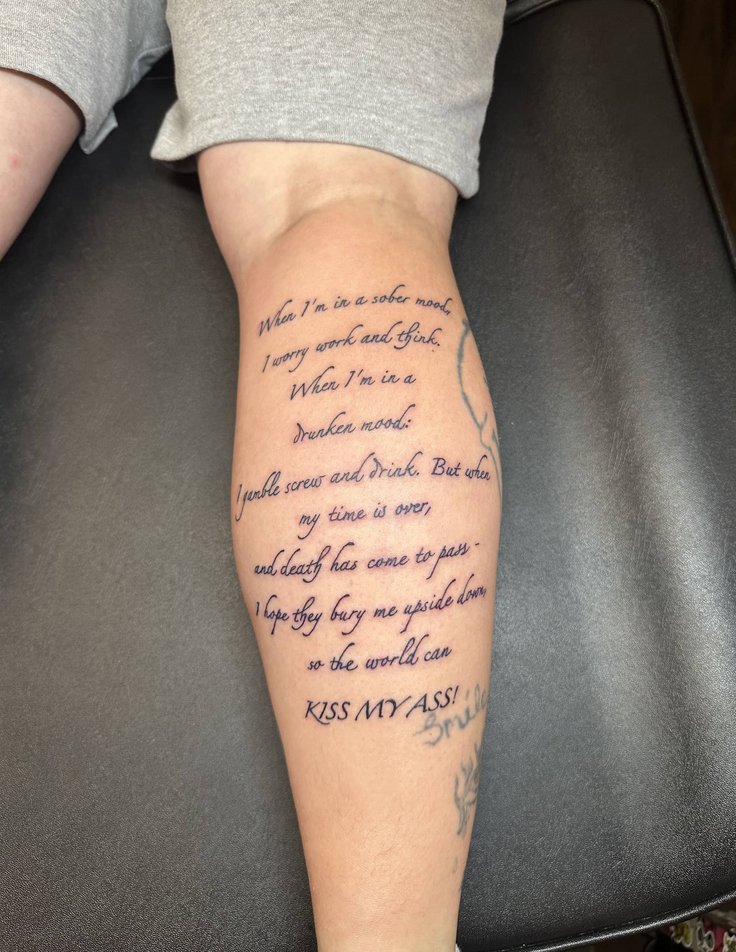tattoo by Saul